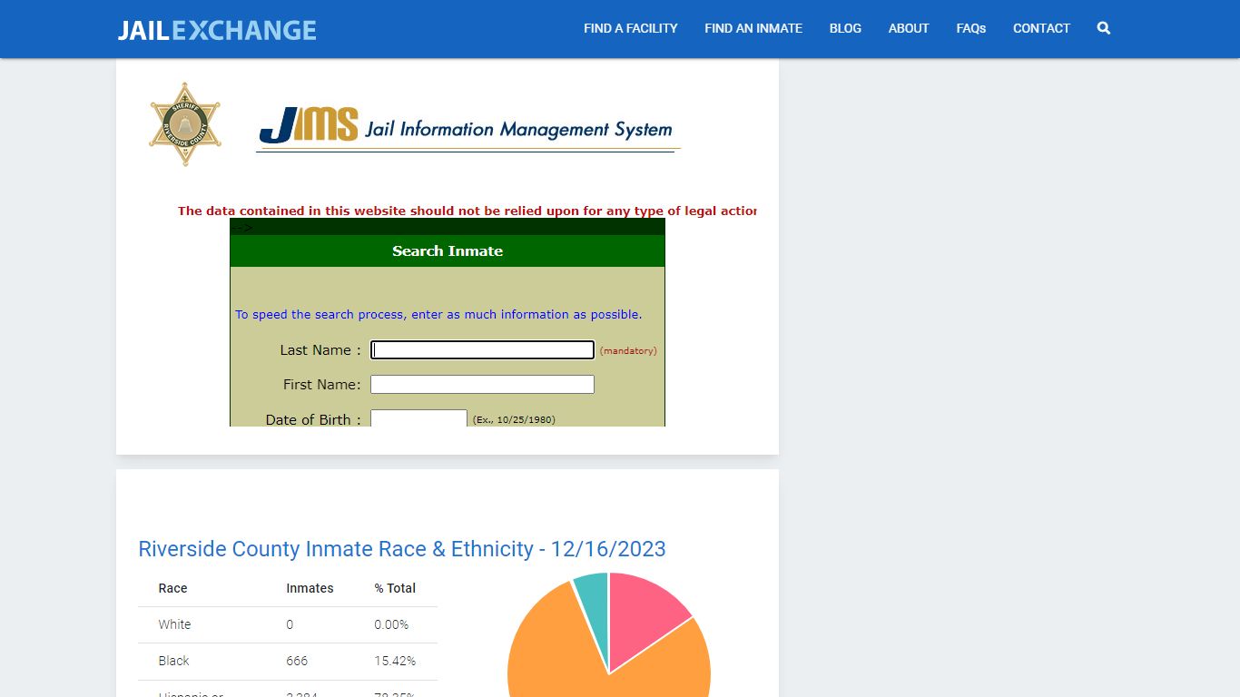 Blythe Jail - Riverside County Inmate Search - Jail Exchange